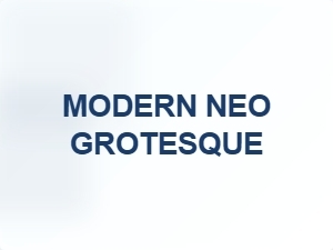 Modern Neo-Grotesque Sans Fonts Like Oswald